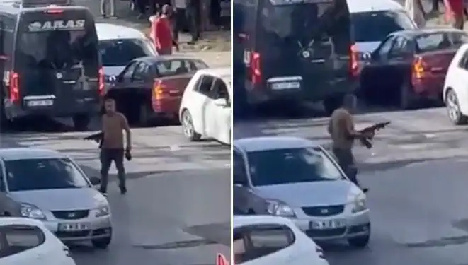 Başakşehir'de Pompalı Tüfekle Yolu Kapatma Olayı Korku Dolu Anlar Yaşattı