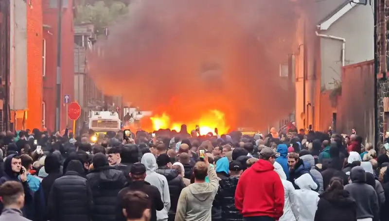 Kuzey İrlanda'da Cinsel Saldırı Protestoları: Eylemler Alev Alev Yükseliyor