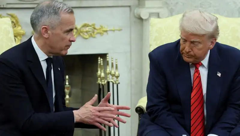 Beyaz Saray'da Gergin Anlar: Trump, Kanada'yı Hedef Aldı!