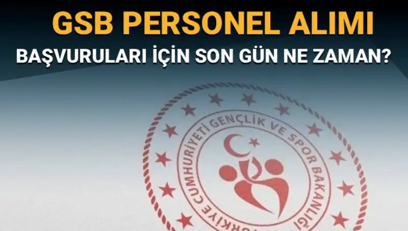 Gençlik ve Spor Bakanlığı Personel Alımı: Başvuru Süreci ve Son Günler
