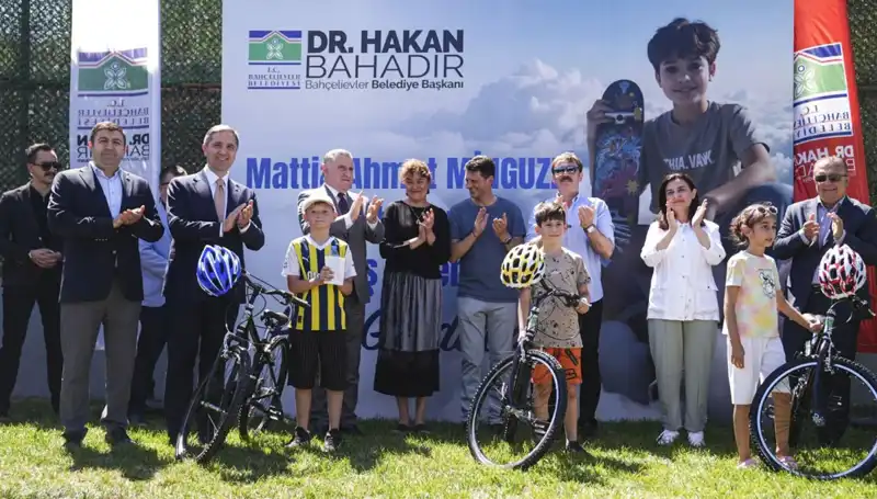 Bahçelievler'de Gençler İçin Yeni Bir Rüya: Mattia Ahmet Minguzzi Skate Parkı Açıldı