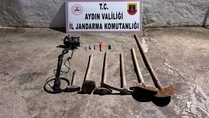 Aydın'da Kaçak Kazı Suçüstü: Tarihin Derinliklerinden Gelen Tehdit