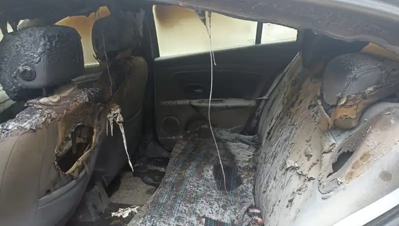 Esenyurt'ta Hamile Kadın Tehdit ve Şantajla Araba Yaktı!
