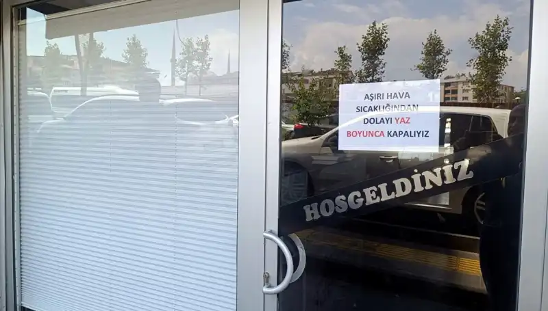 Afrika Sıcakları Türkiye Esnafını Nasıl Etkiledi? Yaz Dükkanları Kapatıldı!