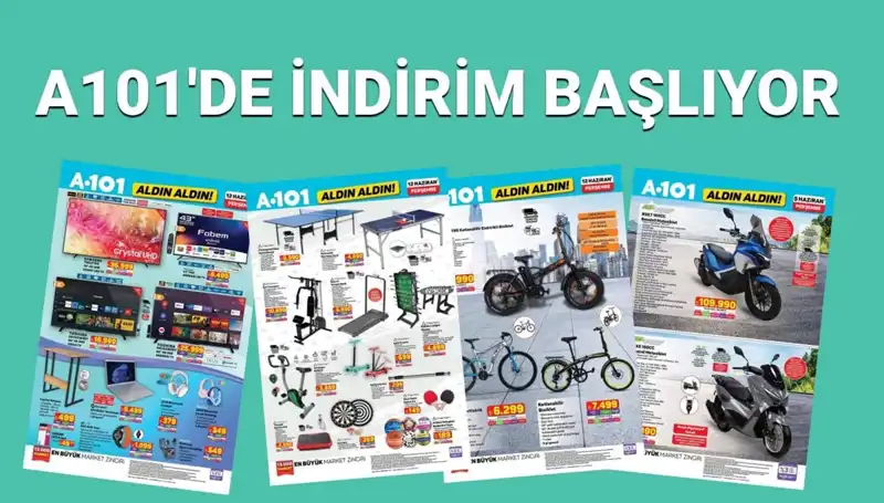 A101’in 12 Haziran 2025 Aktüel Kataloğu: Spor, Teknoloji ve Daha Fazlası!